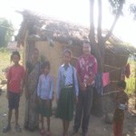 HIMET Chair Rajendra is with our mission children
